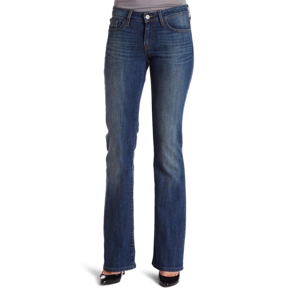 Levis Blue washed Low Rise Boot jeans